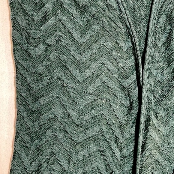 Moth Long Teal Green Duster Cardigan Anthropologie Size S/P - Picture 10 of 12